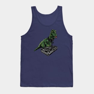 Poor T-Rex DJ Tank Top